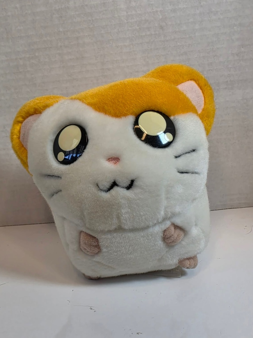 Toy Hamtaro Ham Ham Plush Hasbro 6" Toy Pet Hamster 2002 Collectable Soft